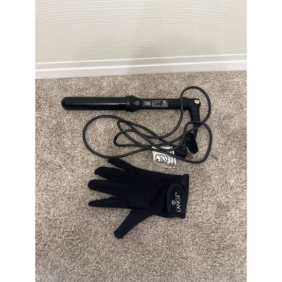 Lange Ondule 1.25" (32 mm) Tourmaline Infused Ceramic Curling Wand & Glove - Picture 5 of 6